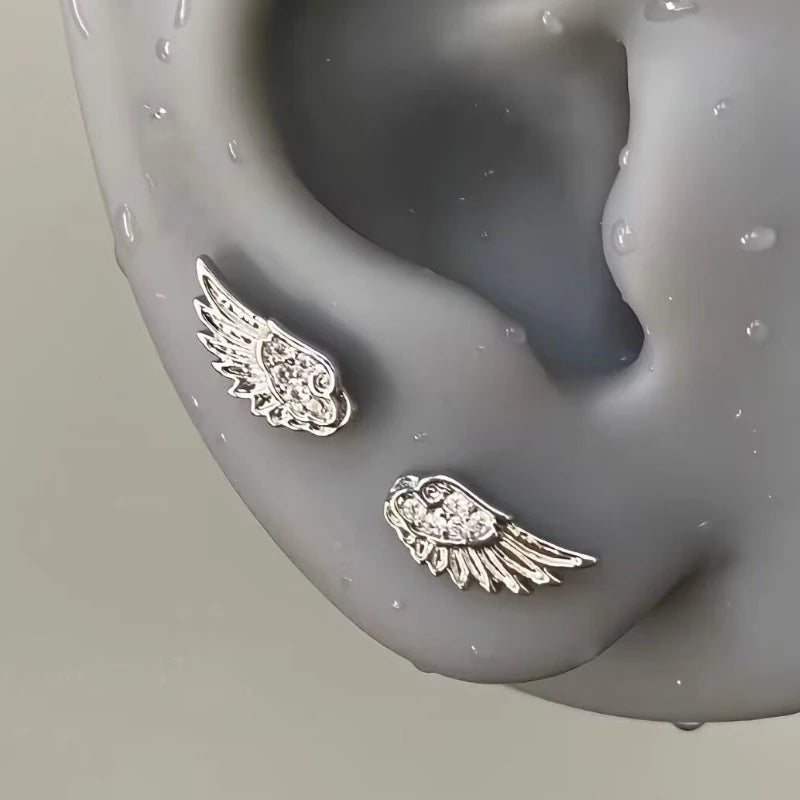 Wing Stud Earrings