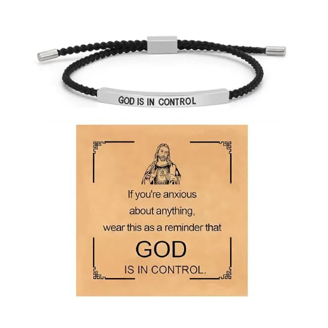 “God Is in Control”, Dios Tiene El Control Pulsera