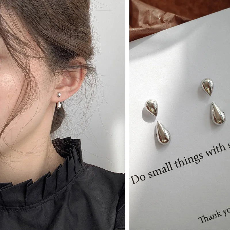 Waterdrop Stud Earrings