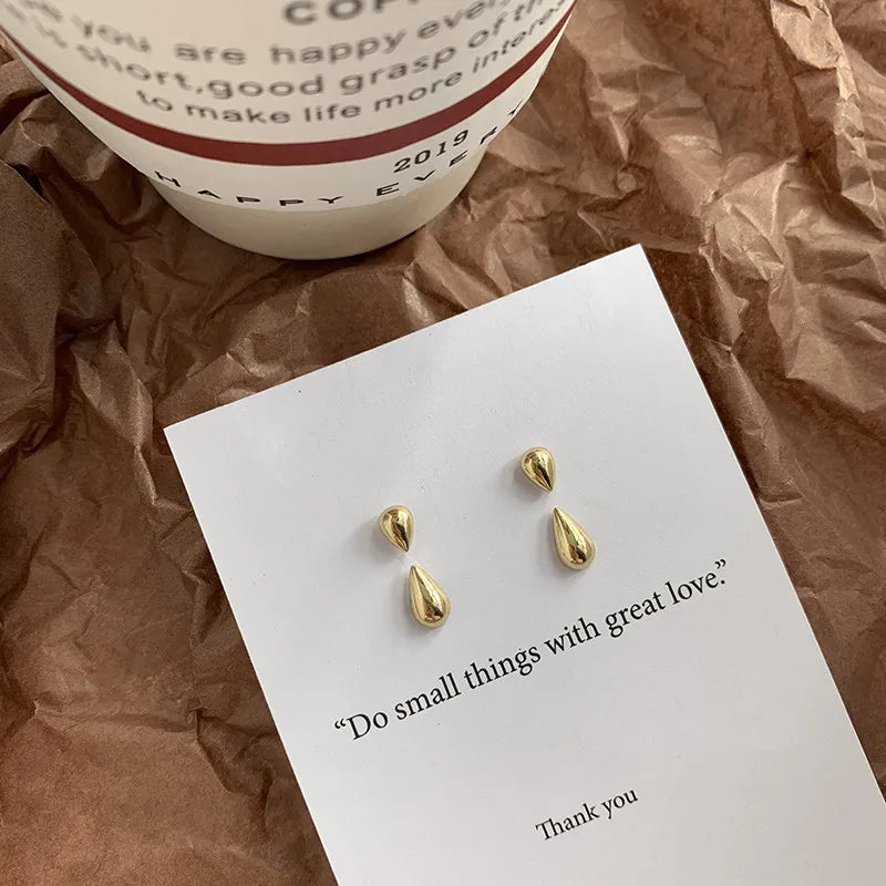 Waterdrop Stud Earrings