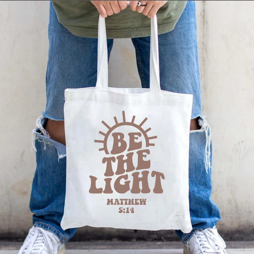 Be The Light Tote Bag