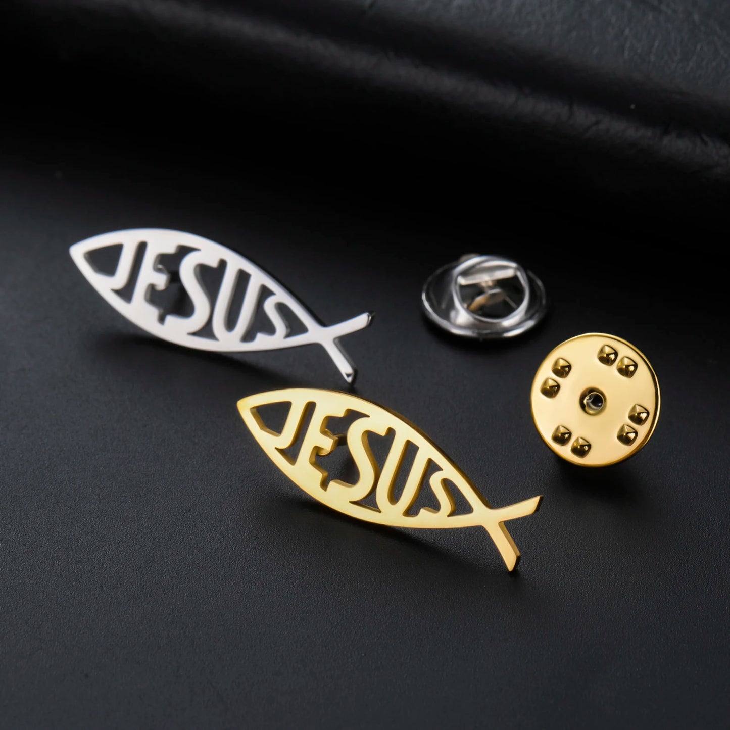 Jesus Fish Pins