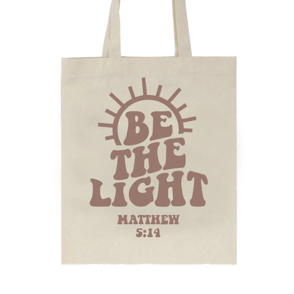 Be The Light Tote Bag