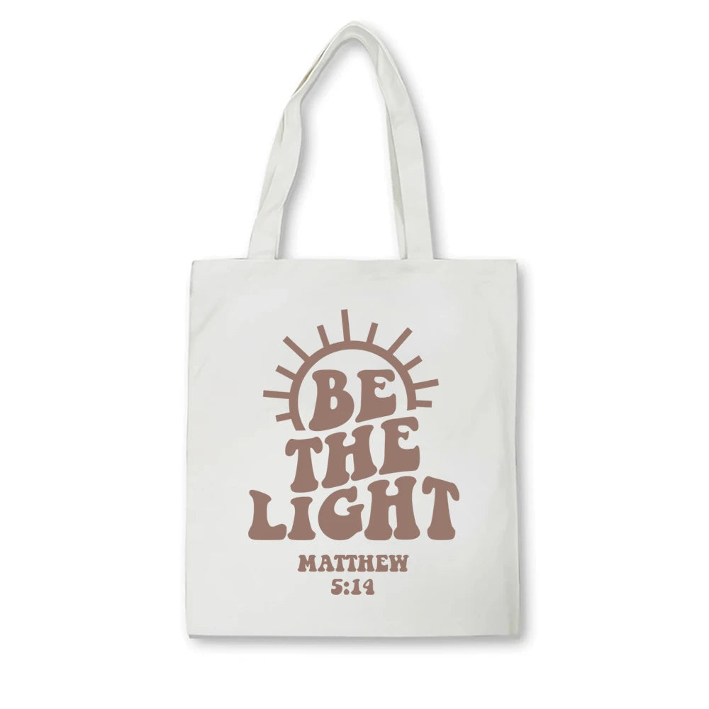 Be The Light Tote Bag