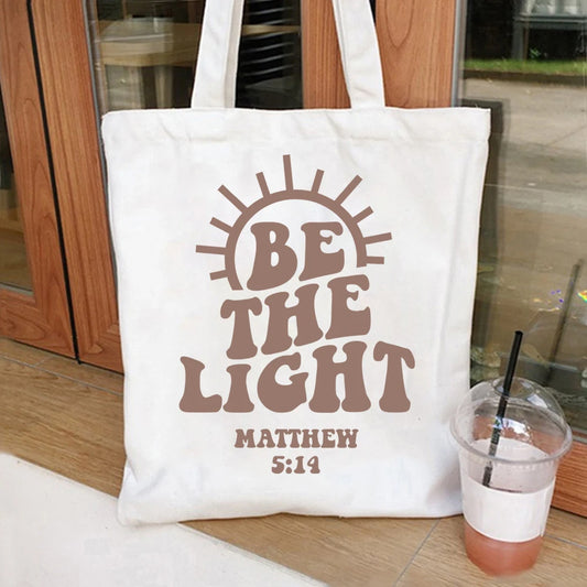 Be The Light Tote Bag