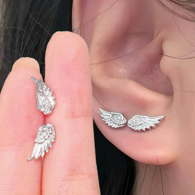 Wing Stud Earrings
