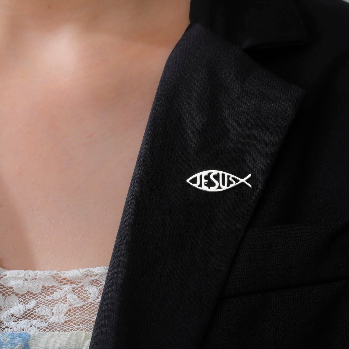 Jesus Fish Pins