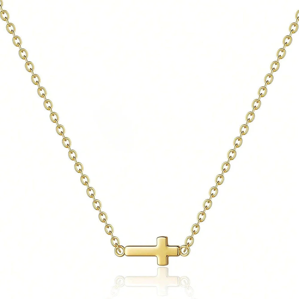 Delicate Cross Stainless Steel