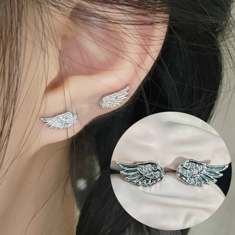 Wing Stud Earrings