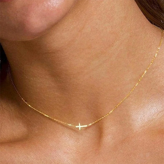 Delicate Cross Stainless Steel