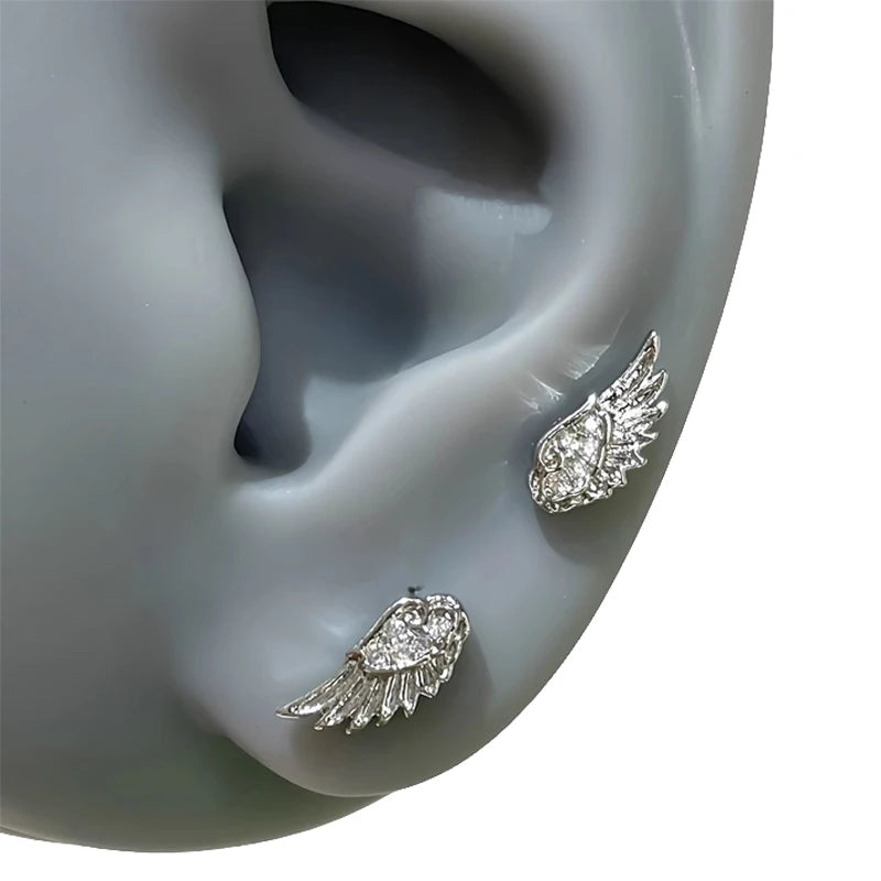 Wing Stud Earrings