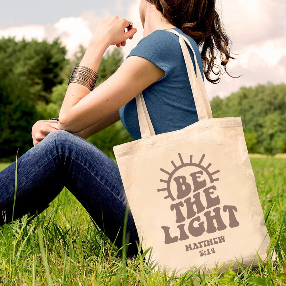 Be The Light Tote Bag
